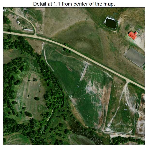 Whitehorse, South Dakota aerial imagery detail