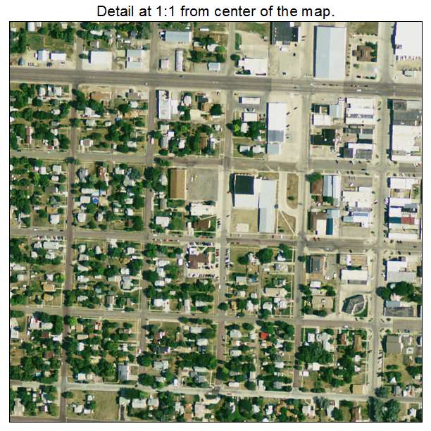 Winner, South Dakota aerial imagery detail