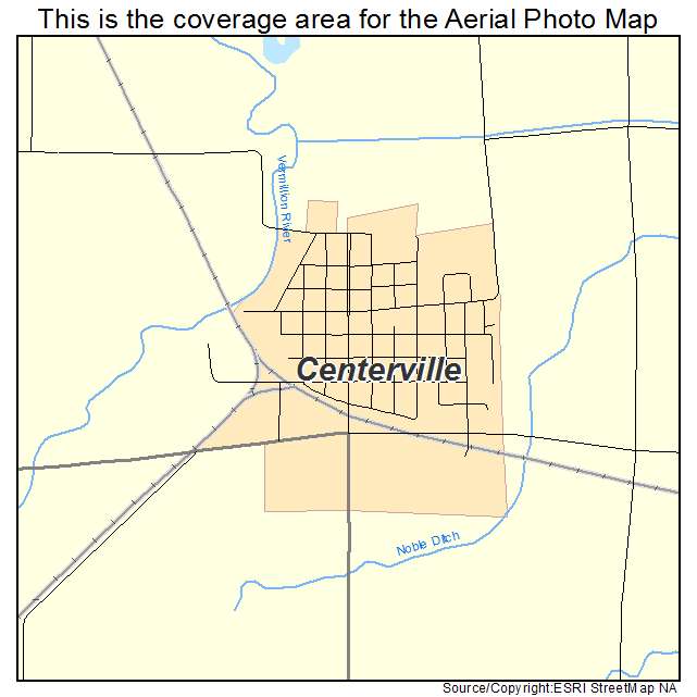 Centerville, SD location map 
