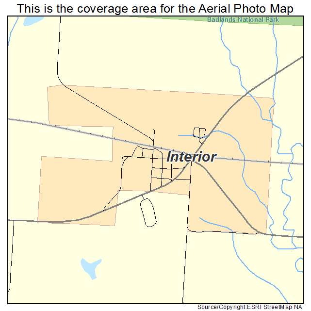 Interior, SD location map 