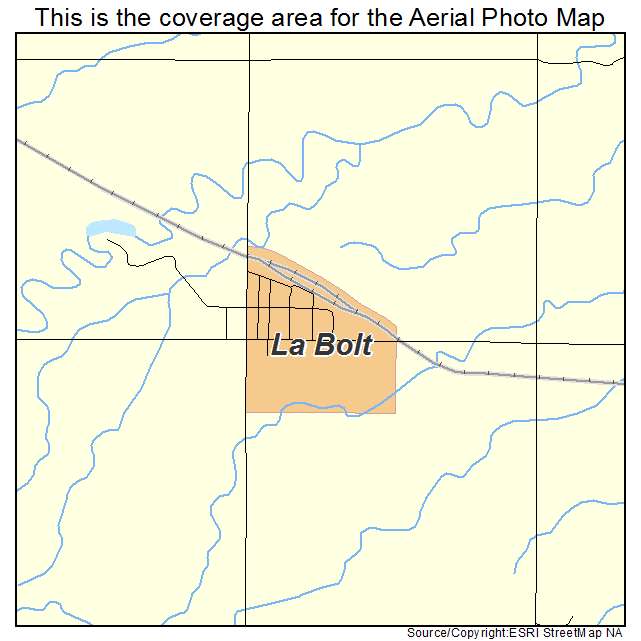 La Bolt, SD location map 