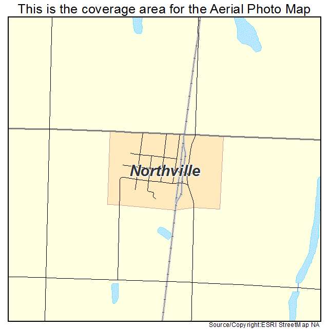 Northville, SD location map 