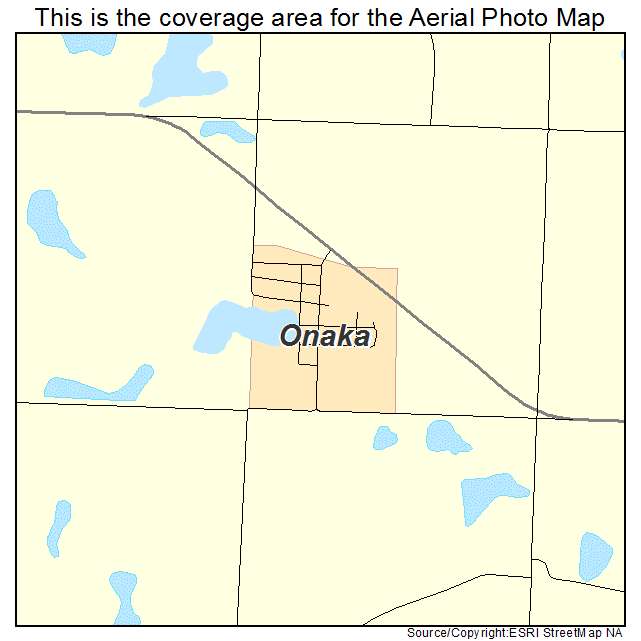 Onaka, SD location map 