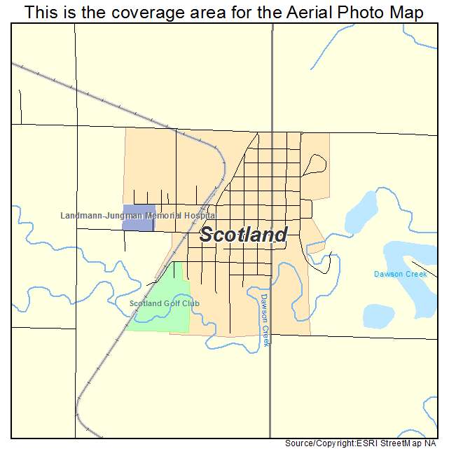 Scotland, SD location map 