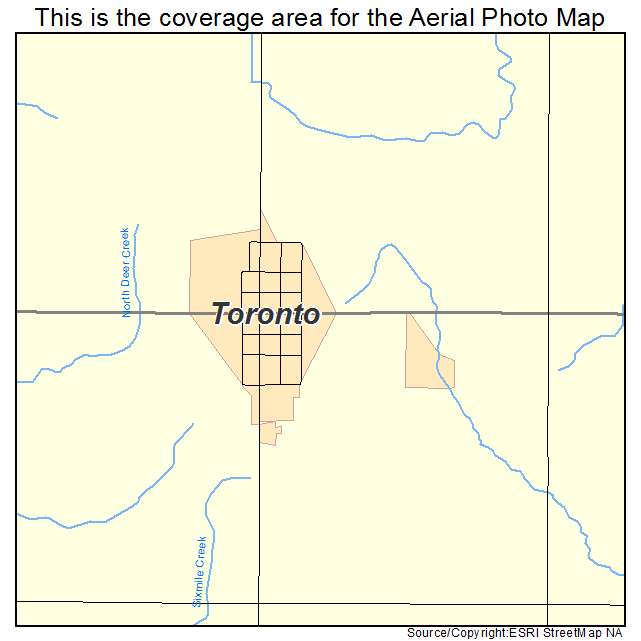 Toronto, SD location map 