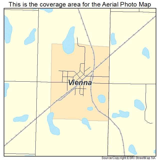 Vienna, SD location map 