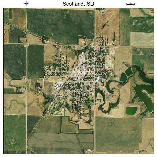 Scotland, SD air photo map