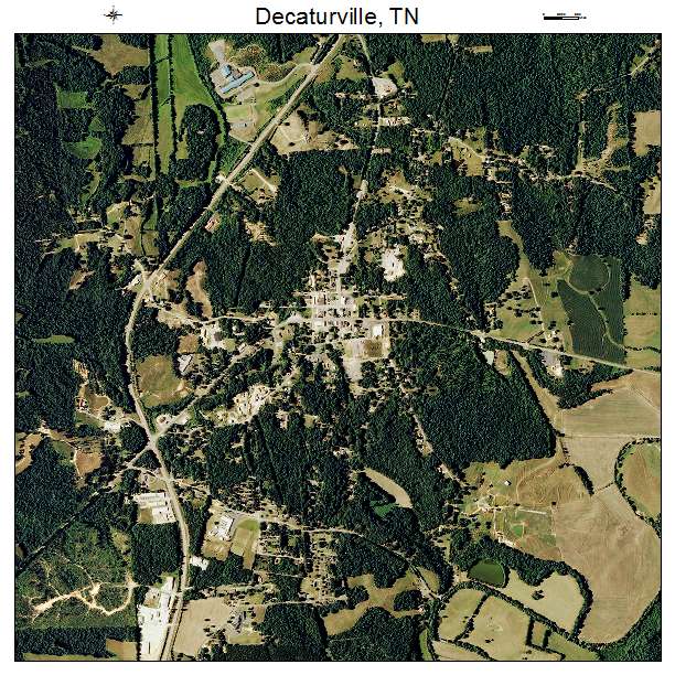 Decaturville, TN air photo map