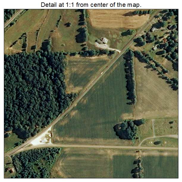 Atwood, Tennessee aerial imagery detail