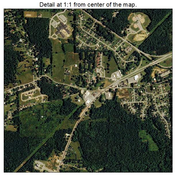 Fairview, Tennessee aerial imagery detail