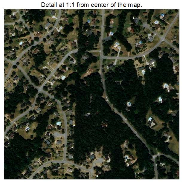 Green Hill, Tennessee aerial imagery detail