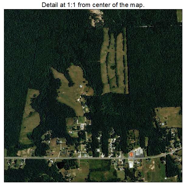 Gruetli Laager, Tennessee aerial imagery detail