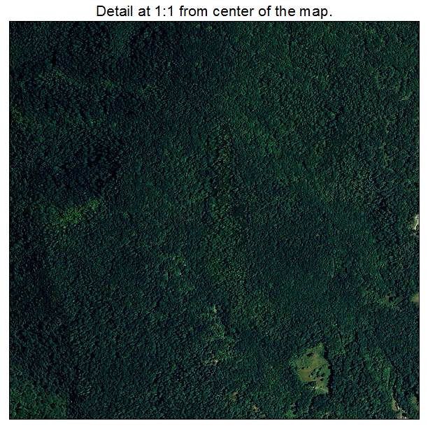 Hunter, Tennessee aerial imagery detail
