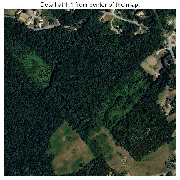 Luttrell, Tennessee aerial imagery detail