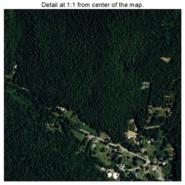 Orme, Tennessee aerial imagery detail