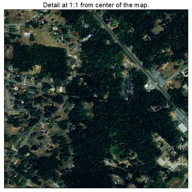Spurgeon, Tennessee aerial imagery detail