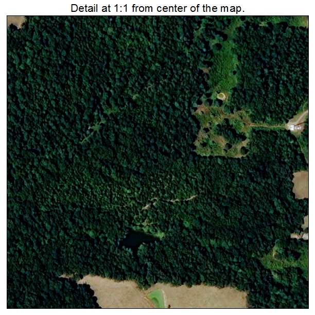 Vanleer, Tennessee aerial imagery detail
