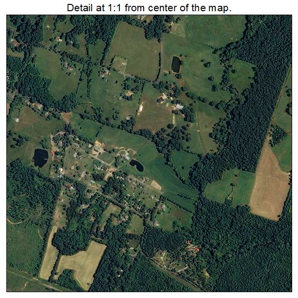 Wildwood Lake, Tennessee aerial imagery detail