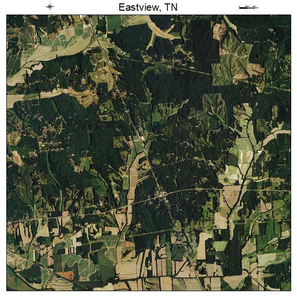 Eastview, TN air photo map