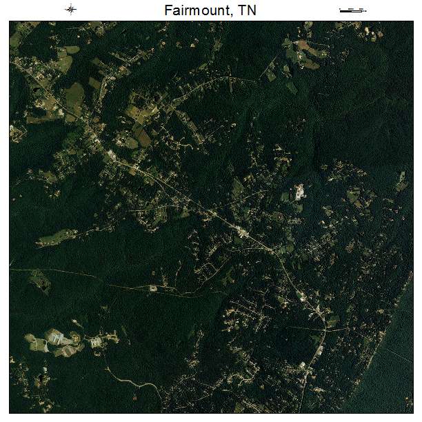 Fairmount, TN air photo map