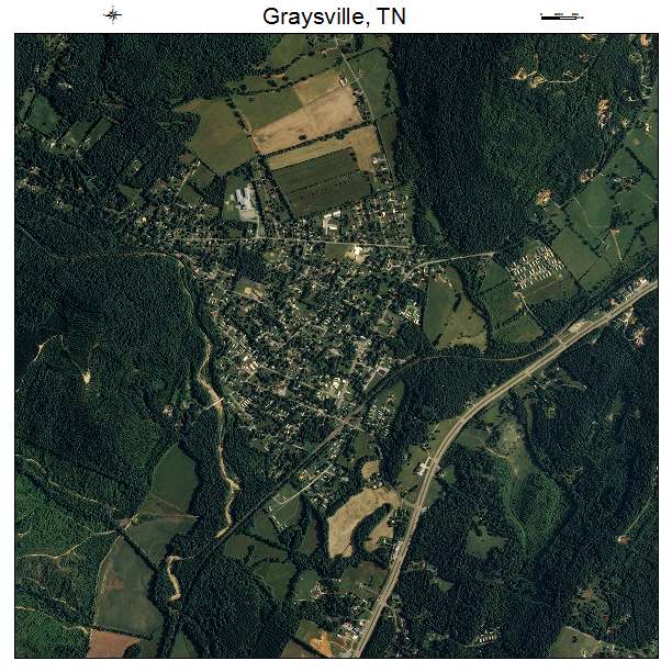 Graysville, TN air photo map