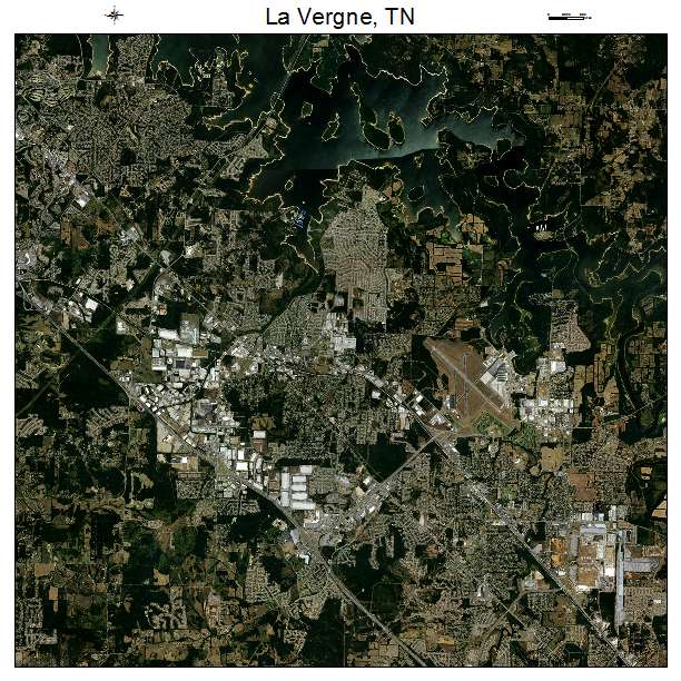 La Vergne, TN air photo map