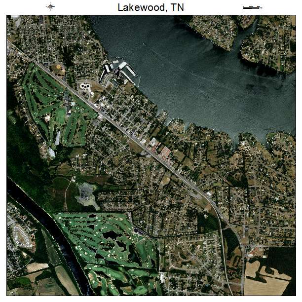 Lakewood, TN air photo map