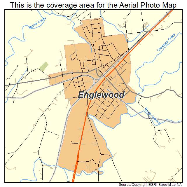 Englewood, TN location map 