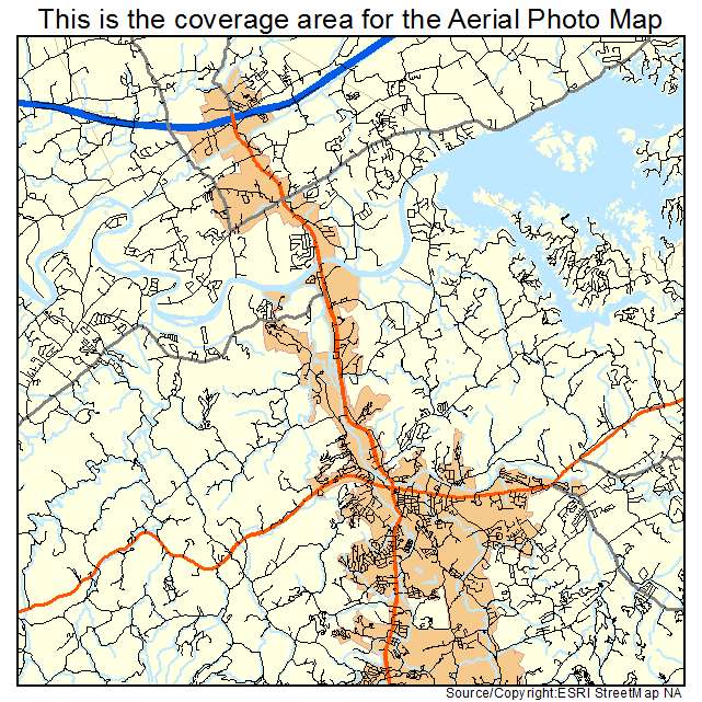 Sevierville, TN location map 