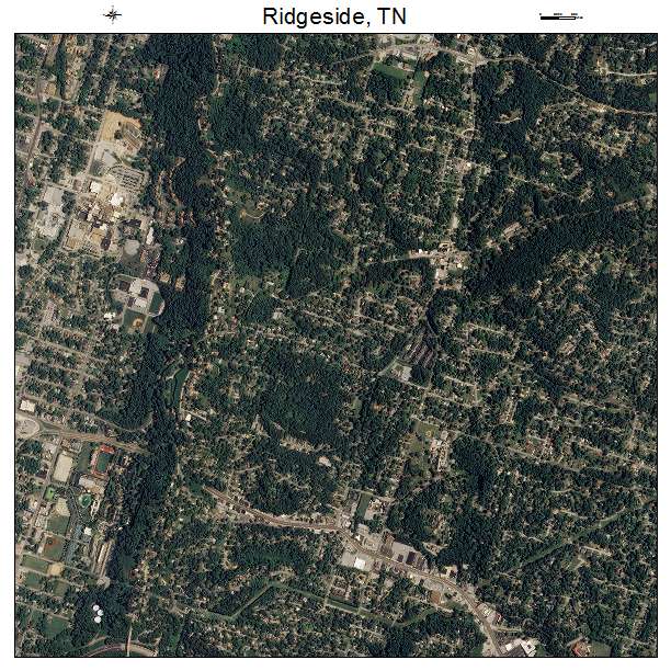 Ridgeside, TN air photo map