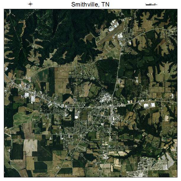 Smithville, TN air photo map