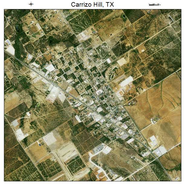 Carrizo Hill, TX air photo map