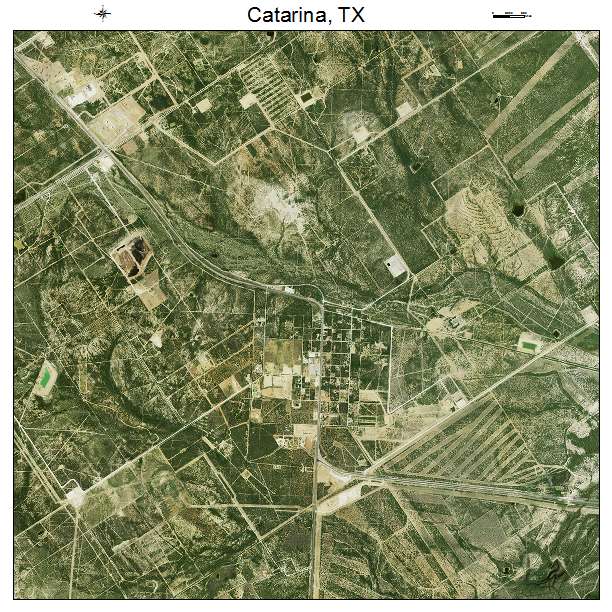 Catarina, TX air photo map