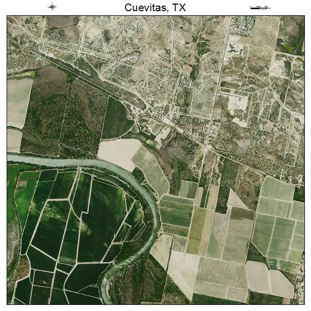 Cuevitas, TX air photo map