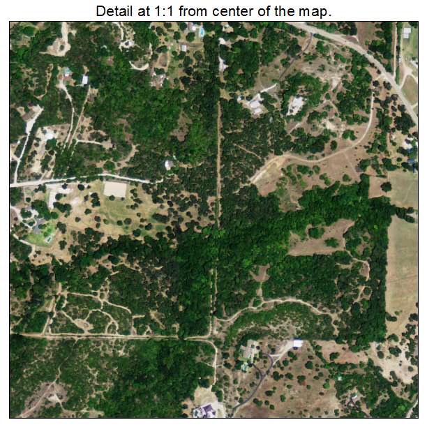 Annetta, Texas aerial imagery detail