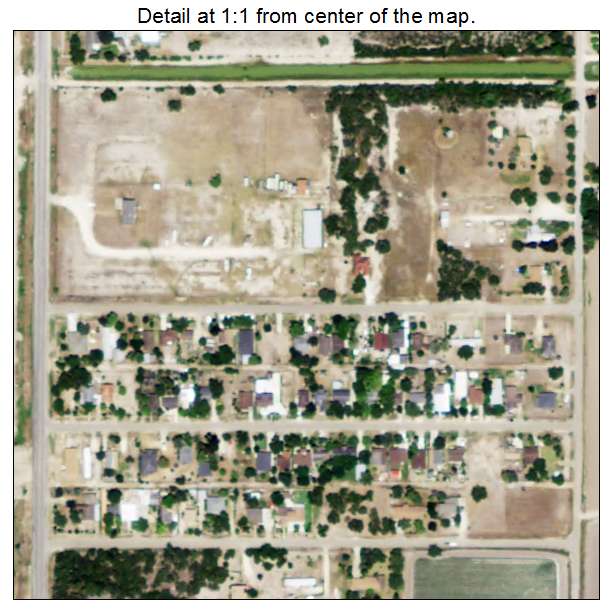 Arroyo Alto, Texas aerial imagery detail