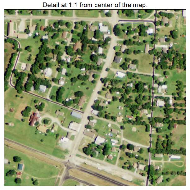 Bailey, Texas aerial imagery detail