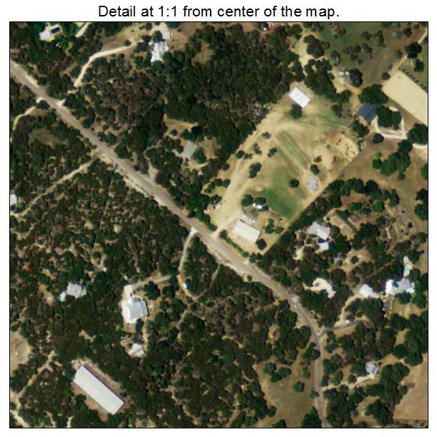 Bear Creek, Texas aerial imagery detail