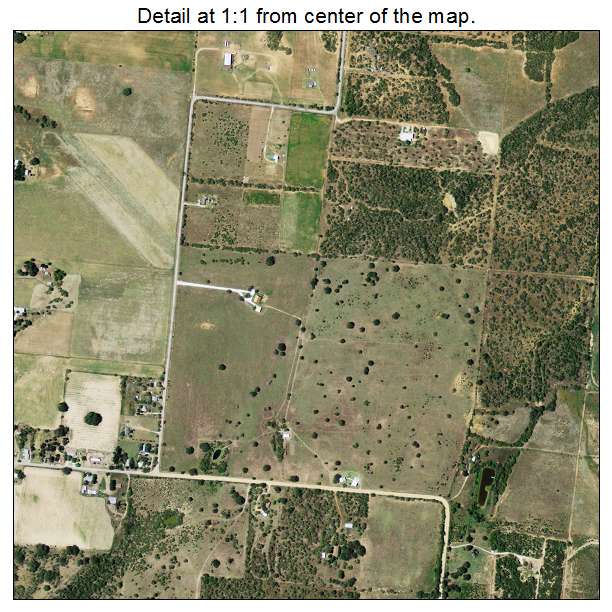 Bigfoot, Texas aerial imagery detail