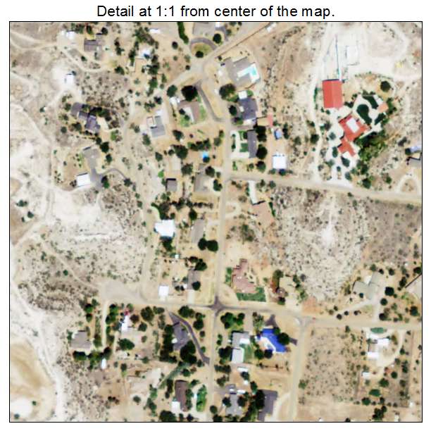 Bishop Hills, Texas aerial imagery detail
