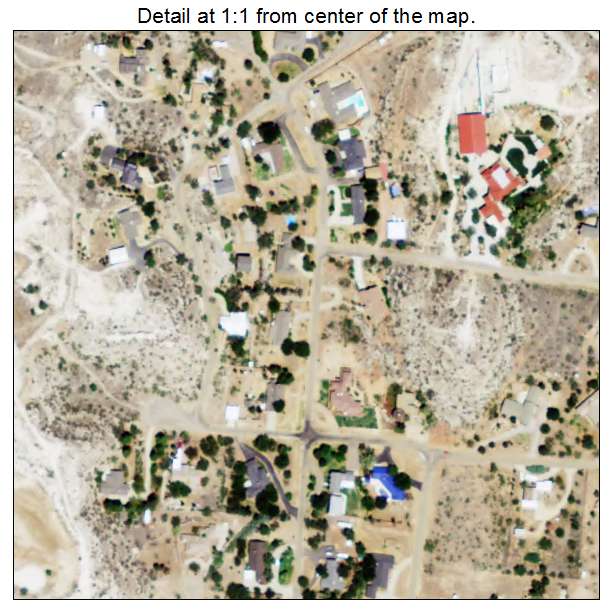 Aerial Photography Map of Hills, TX Texas
