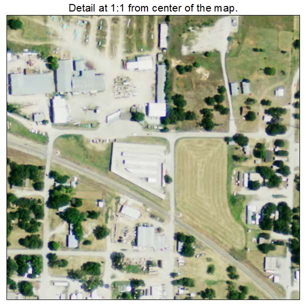 Boyd, Texas aerial imagery detail
