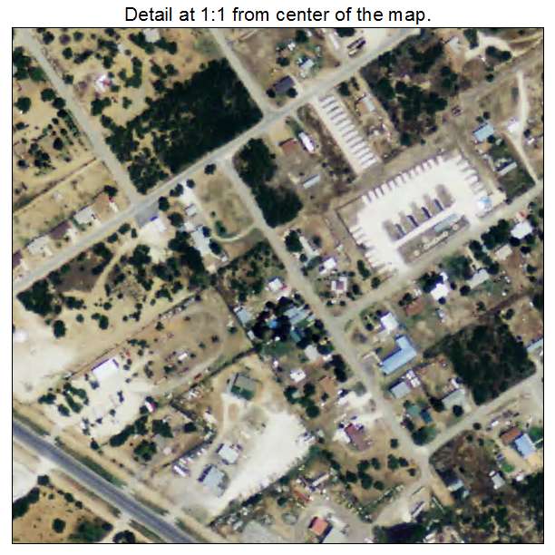 Carrizo Hill, Texas aerial imagery detail