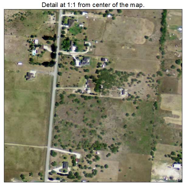 Chula Vista Orason, Texas aerial imagery detail