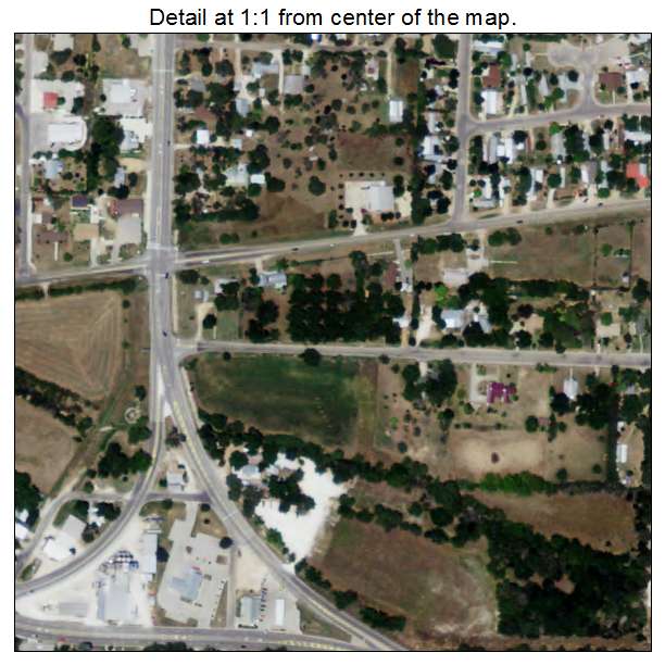 Comfort, Texas aerial imagery detail