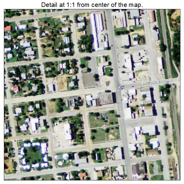 Cotulla, Texas aerial imagery detail