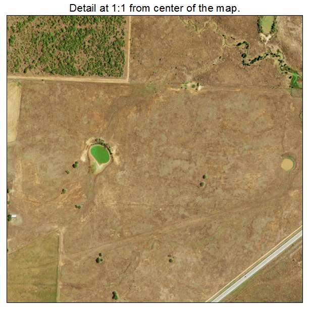 Dean, Texas aerial imagery detail