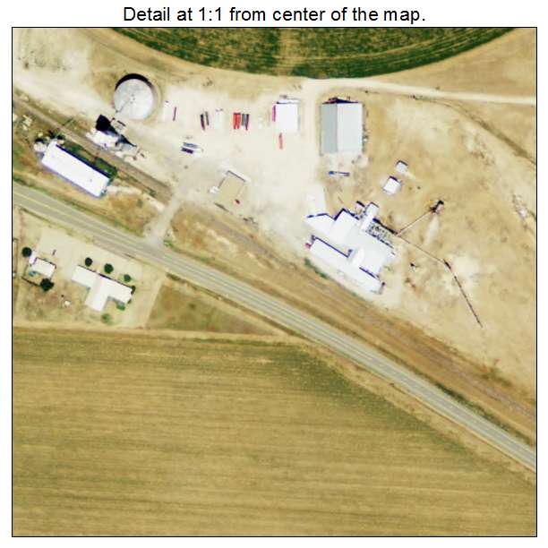 Edmonson, Texas aerial imagery detail