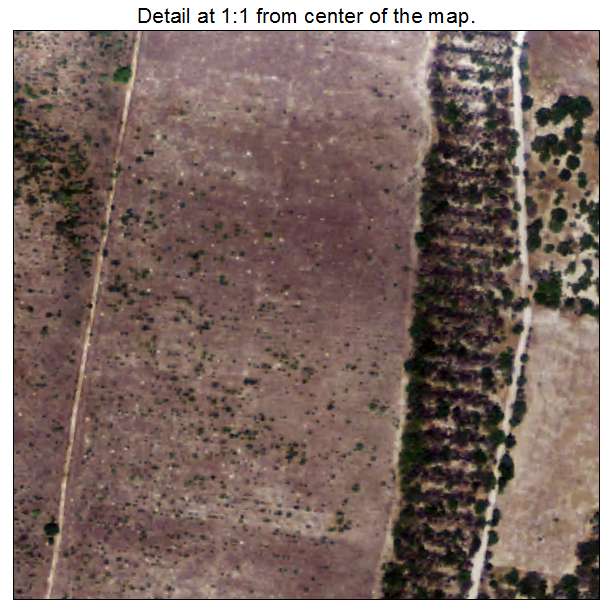 El Refugio, Texas aerial imagery detail