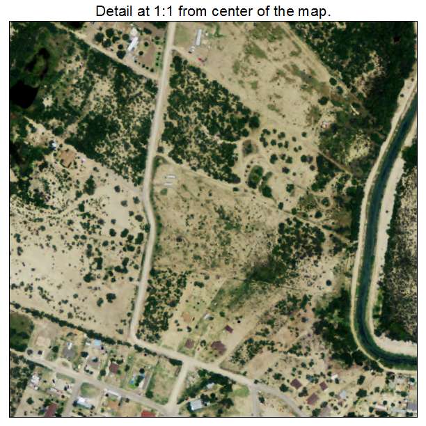 Elm Creek, Texas aerial imagery detail
